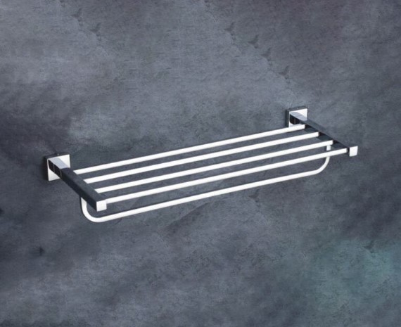 Angel Towel Rack Stainless Steel Bathroom Commercial Hotel Spa Wall Mount Heavy-Duty Multi-Bar Anti-Rust Waterproof Easy Install Professional Grade Durable High Capacity Rustproof Space Saving Modern Design Secure Mounting Robust